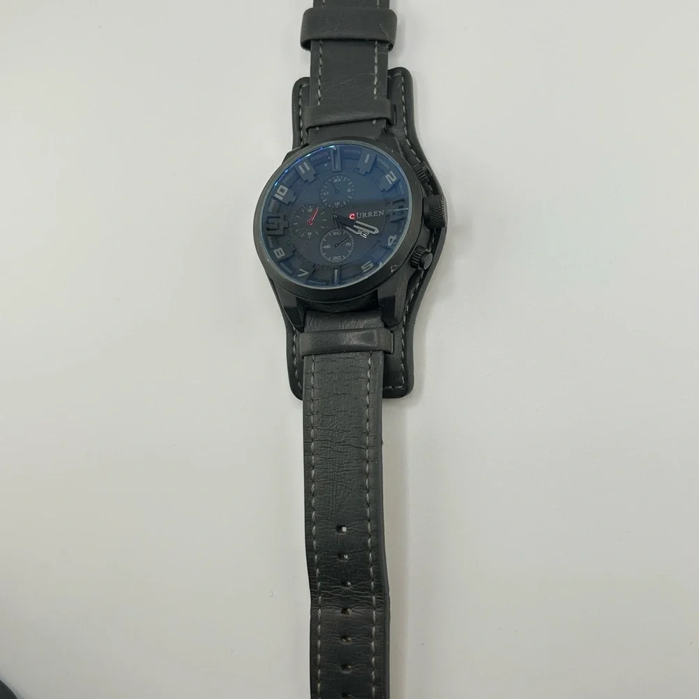 CURREN Men's Watche Quartz Watch Date Waterproof Wristwatch #619